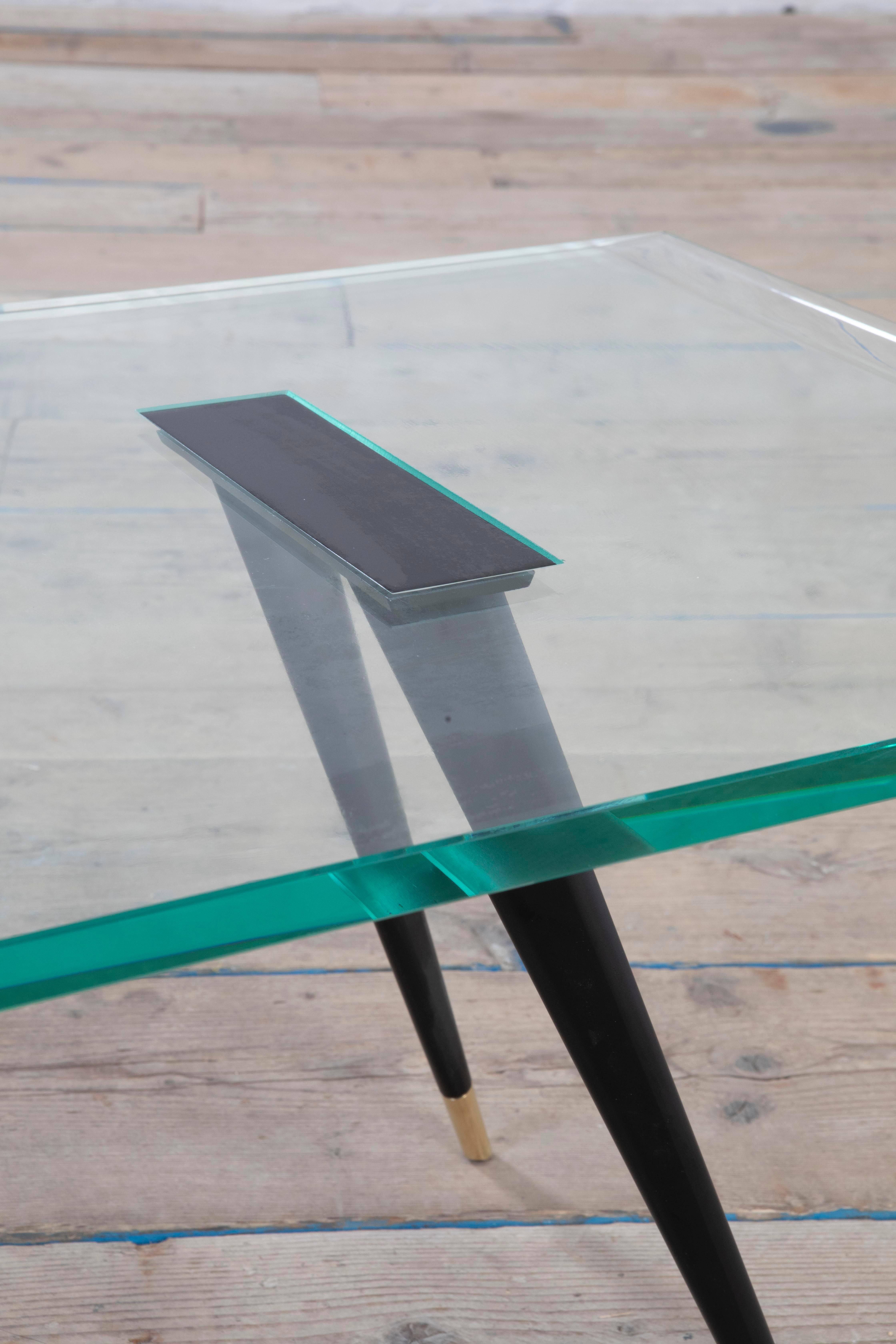 20e siècle, Max Ingrand pour Fontana Arte Table en verre mod. 1817/1 en vente 2