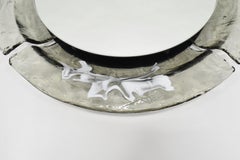 20th Century Mazzega Illuminated Wall Mirror