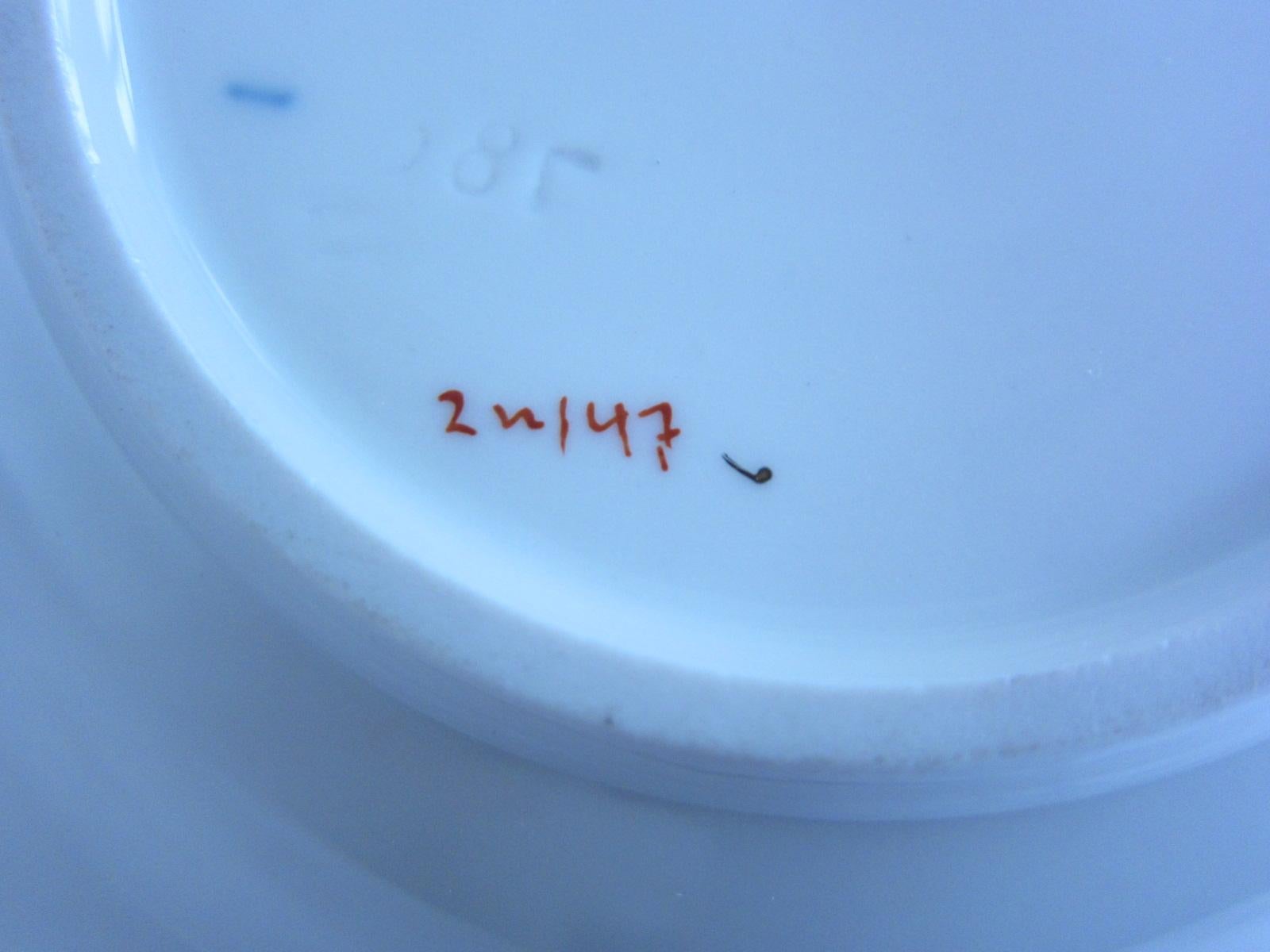 20th Century Meissen Coffee Cup With Saucer In Good Condition For Sale In Vienna, AT