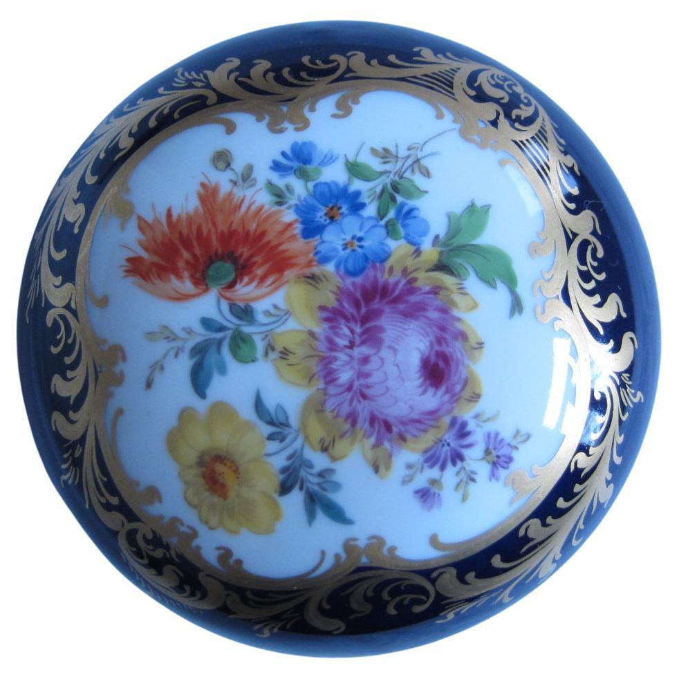 20th Century Meissen Porcelain Box