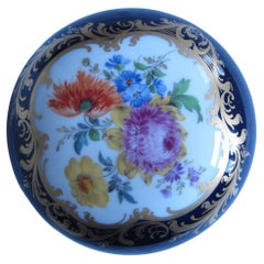 Caja de porcelana de Meissen del siglo XX