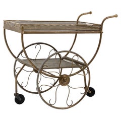 20th Century Metal Bar Cart by Josef Frank
