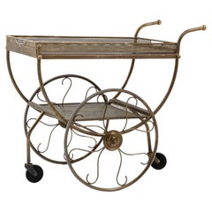 20th Century Metal Bar Cart by Josef Frank