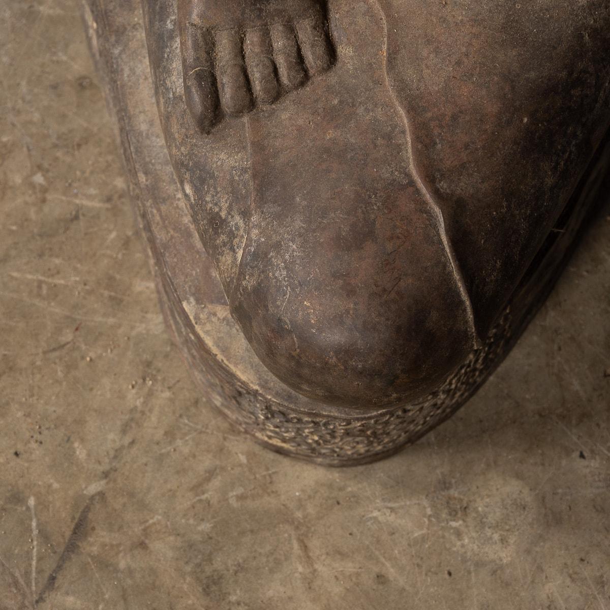 20th Century Metal Cast of a Buddha 13