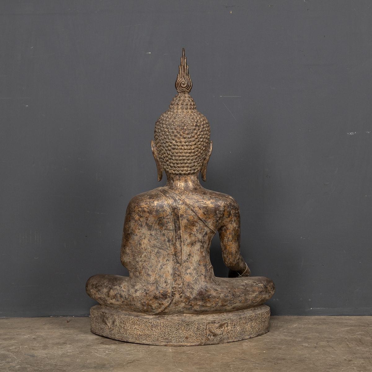 20th Century Metal Cast of a Buddha 1