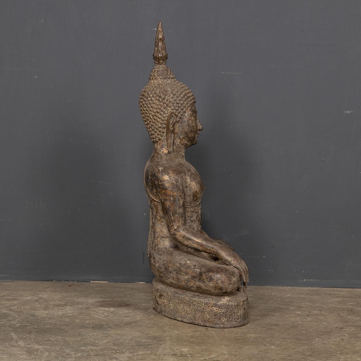 20th Century Metal Cast of a Buddha 2