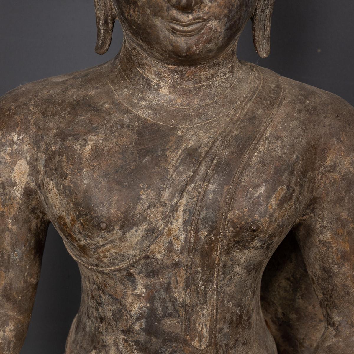 20th Century Metal Cast of a Buddha 5