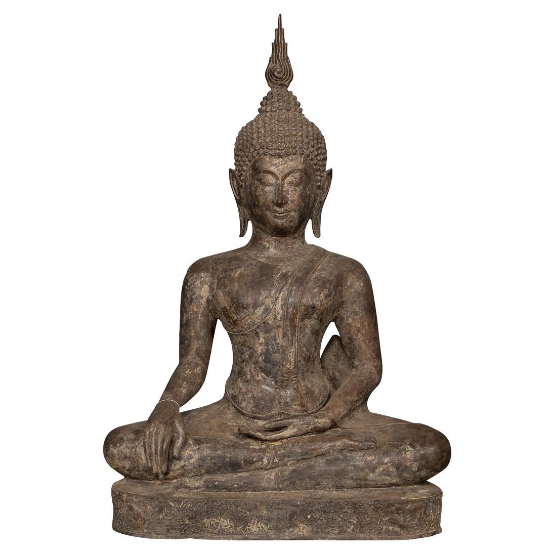 20th Century Metal Cast of a Buddha