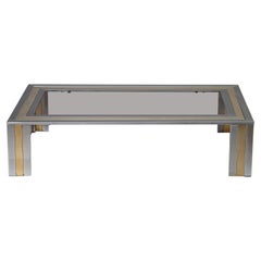 20th Century Metal Coffee Table by Romeo Rega
