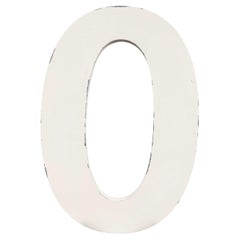 Lettera in metallo del 20° secolo per insegne di negozi di grandi dimensioni - O