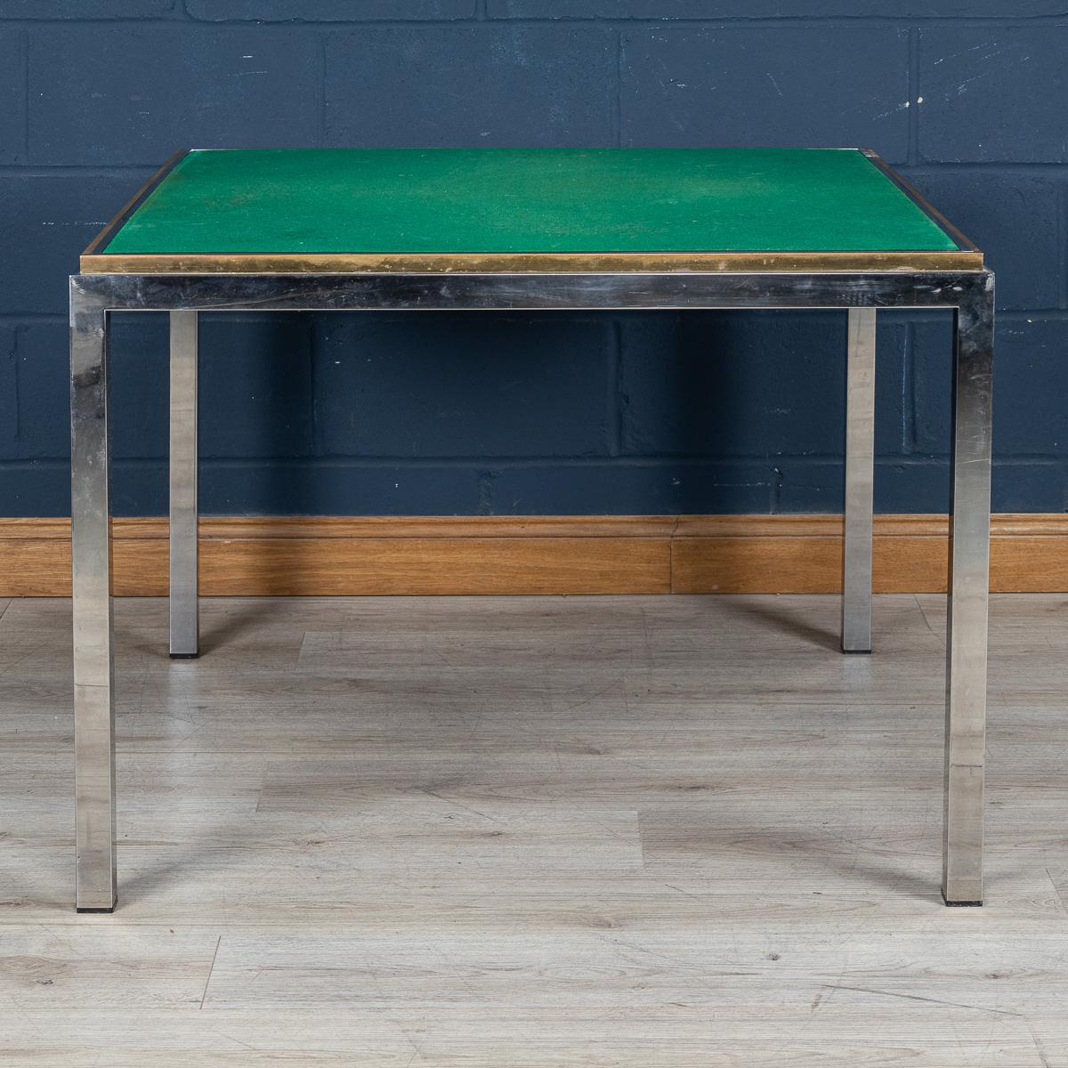 20th Century Metamorphic Games Table / Dining Table, Romeo Rega For Metalarte In Good Condition For Sale In Royal Tunbridge Wells, Kent