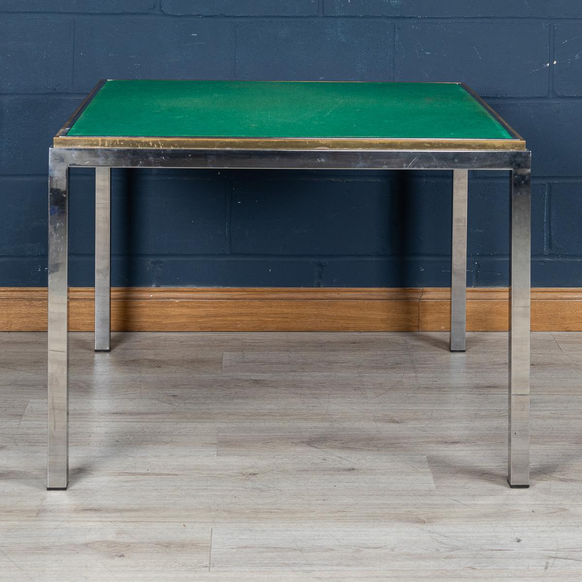 20th Century Metamorphic Games Table / Dining Table, Romeo Rega For Metalarte For Sale 1