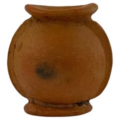 Antique 20th Century Mexican Clay Vessel