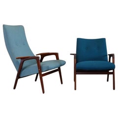 20th Century Midcentury Lounge Chairs by Yngve Ekström for Pastoe, 1960s