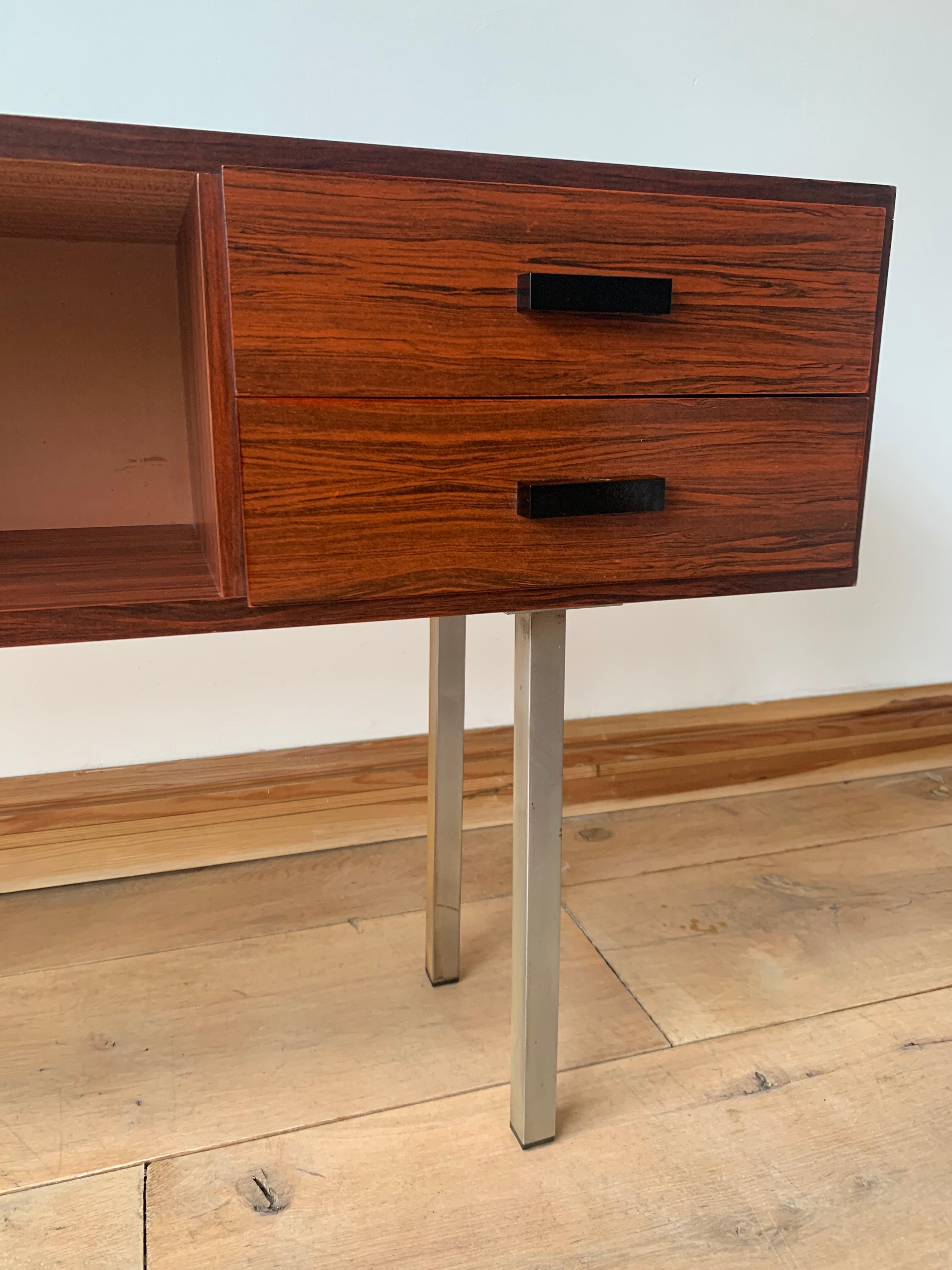 20th Century Mid Century Rosewood Swedish Dressing Table, 1970s In Good Condition In Bunnik, NL