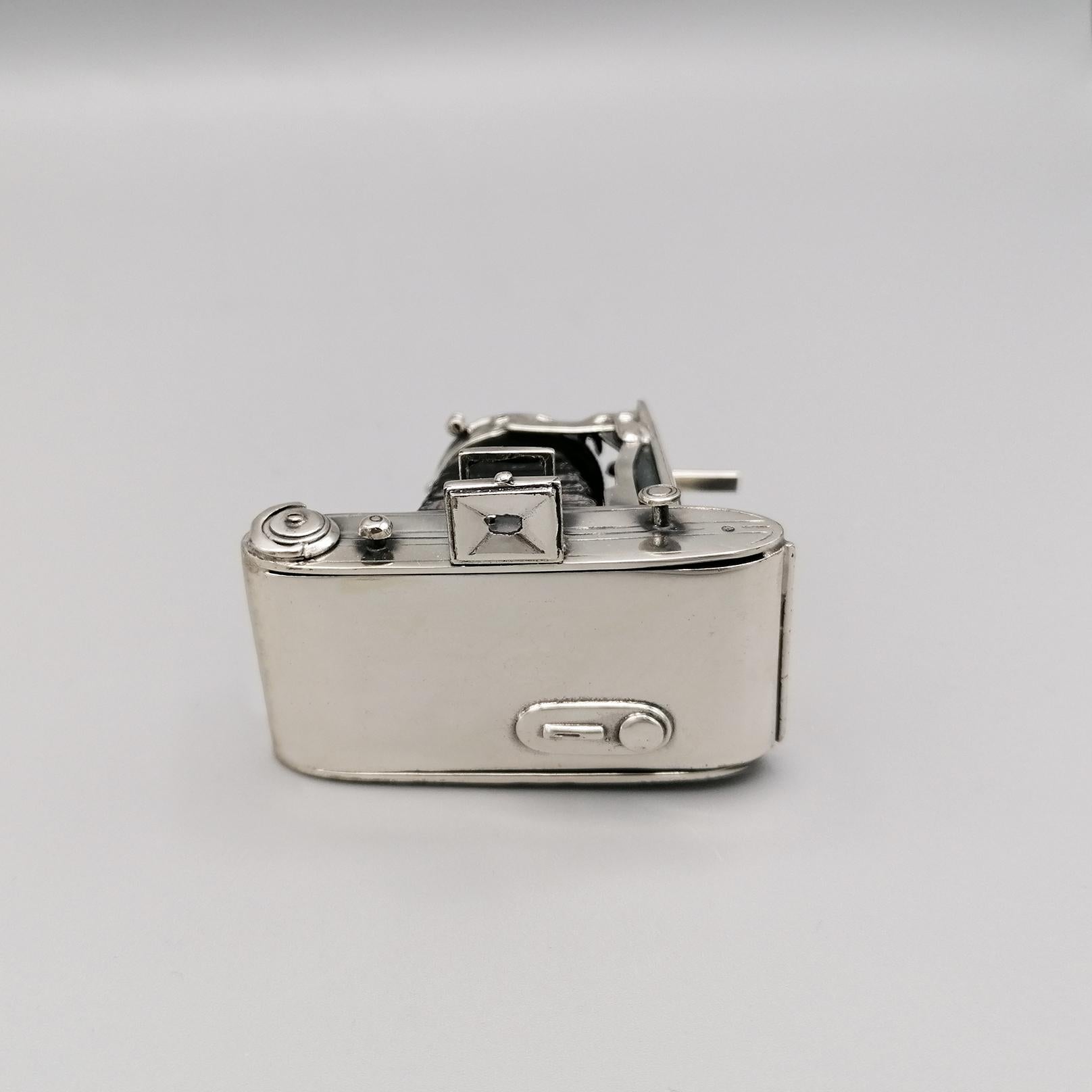 Autre 20ème siècle miniature en argent sterling de l'appareil photo en vente