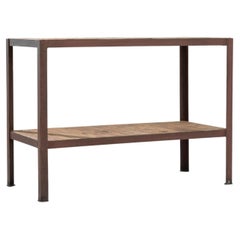 20th Century Minimal Industrial Table from Central Europe