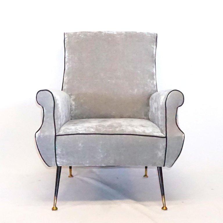 Set da salotto vintage moderno italiano del XX secolo di Gigi Radice e Minotti In condizioni buone in vendita a West Palm Beach, FL