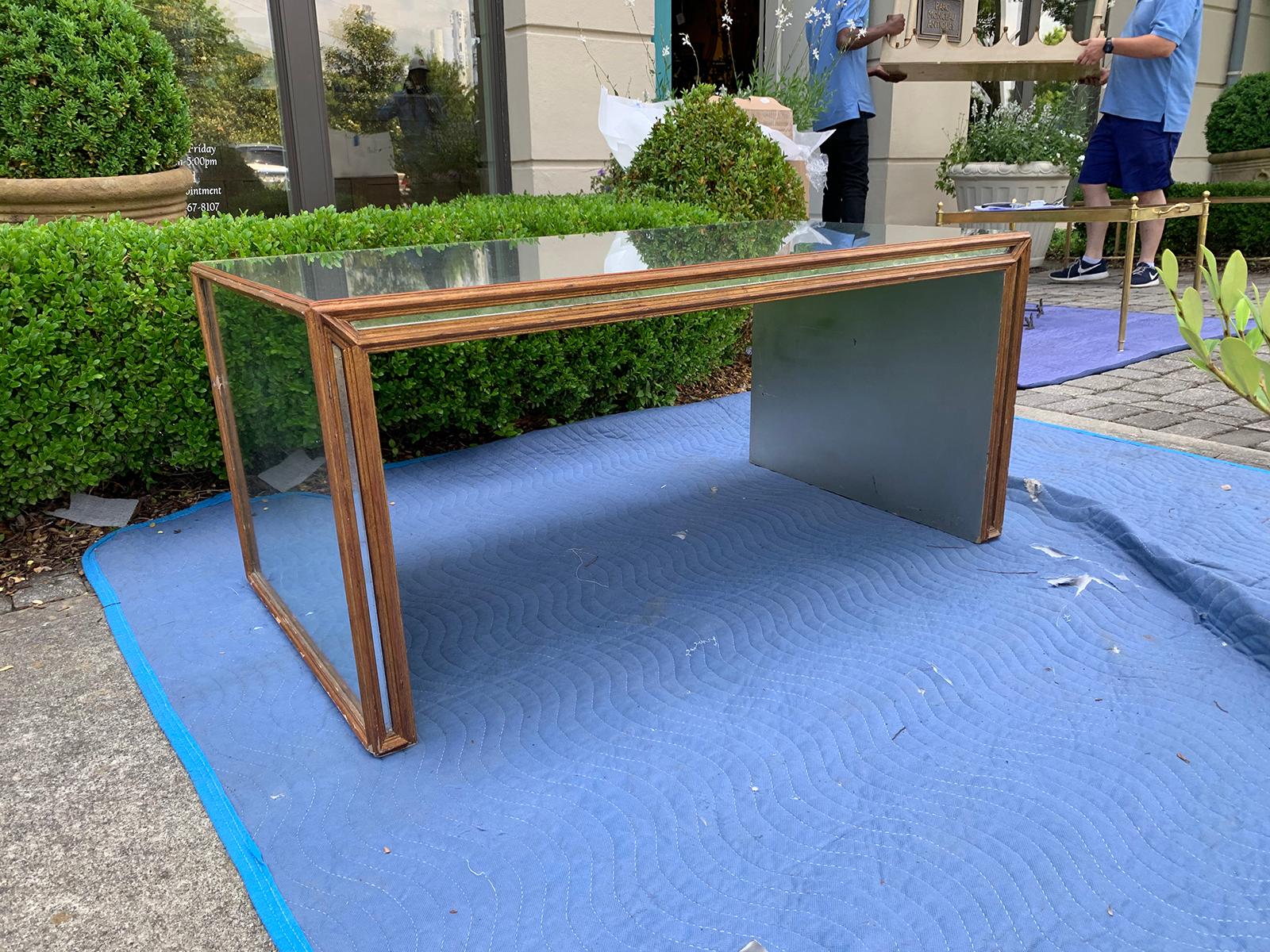 20th Century Mirrored Coffee Table Attributed to Julian Chichester 5
