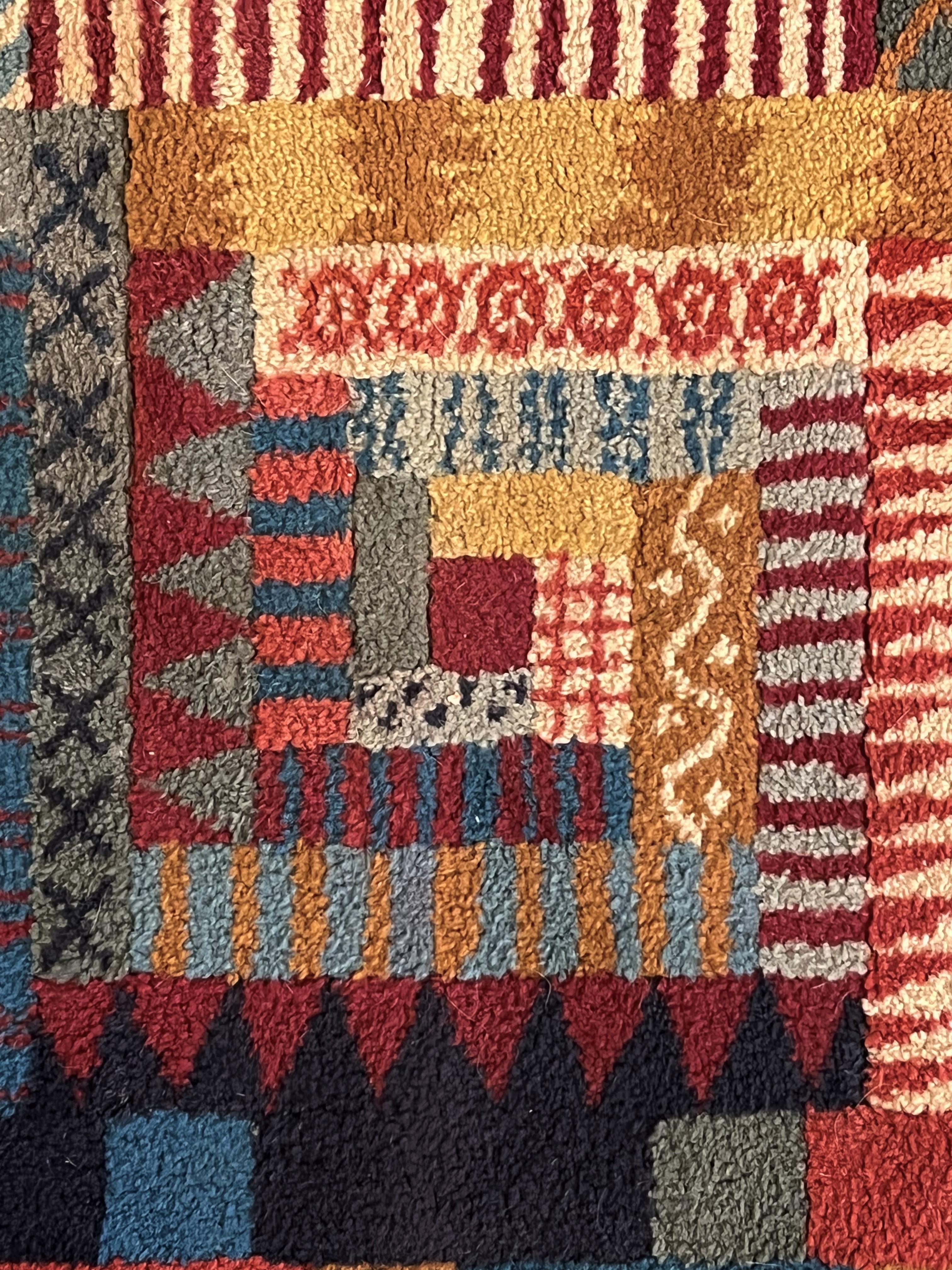 Wool 20th Century Missoni Casa Multicolor Rug, circa 1983