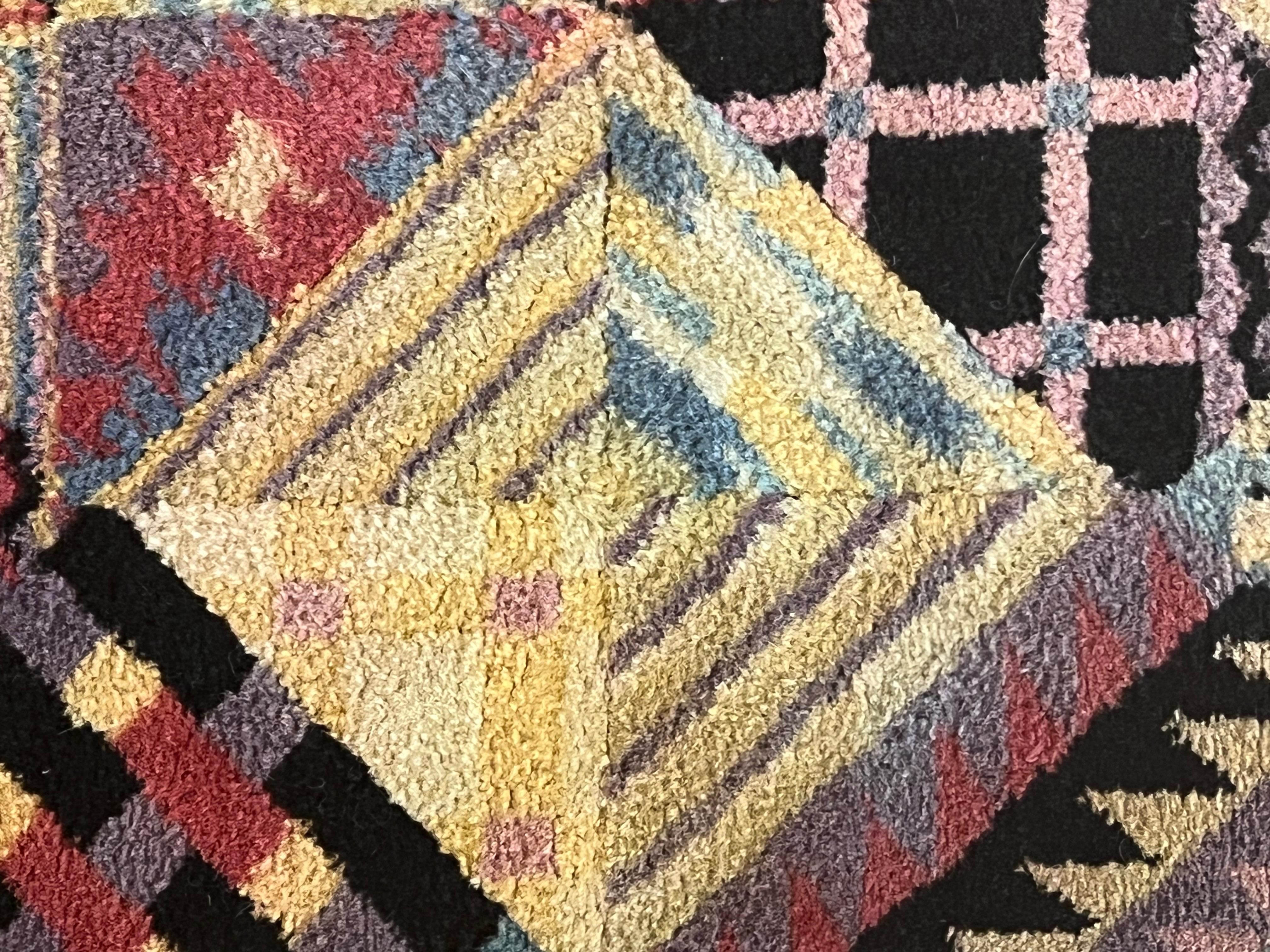 Wool 20th Century Missoni Casa Multicolor Rug, circa 1983