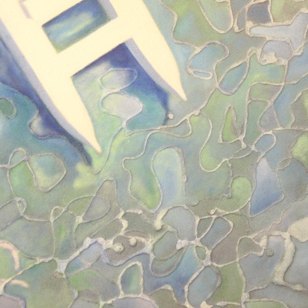 Pittura mista su tela del XX secolo con firma italiana, 1970 6