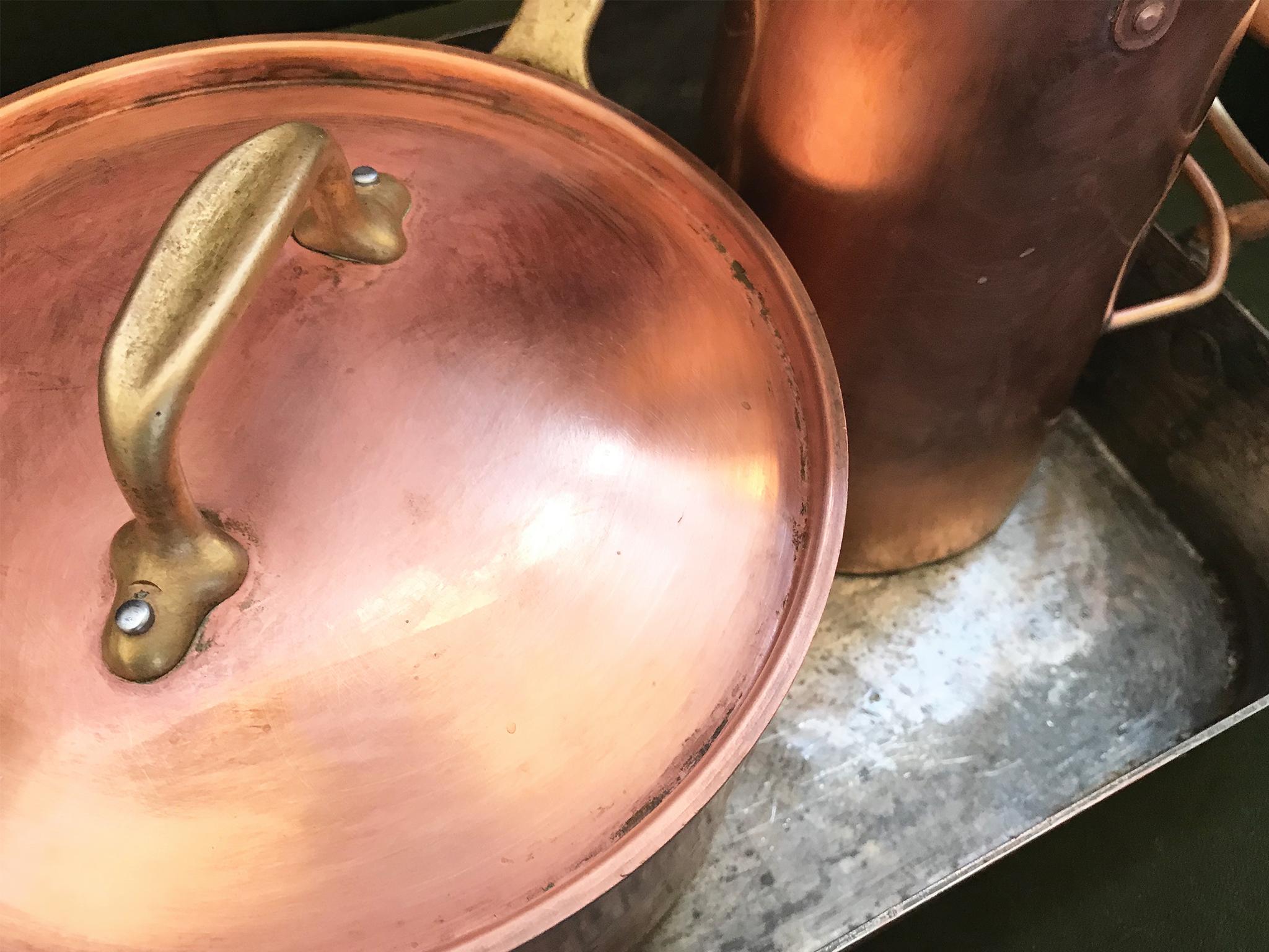 20th Century Mixed Set of Copperware, 8 Pieces 5