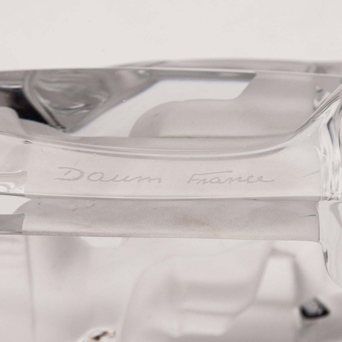 20th Century Model Glass Car By Daum, France, c.1980 8