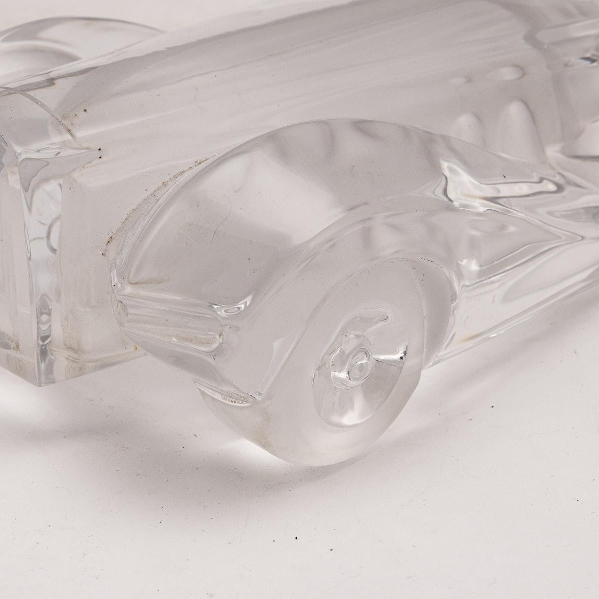 20th Century Model Glass Car By Daum, France, c.1980 For Sale 5