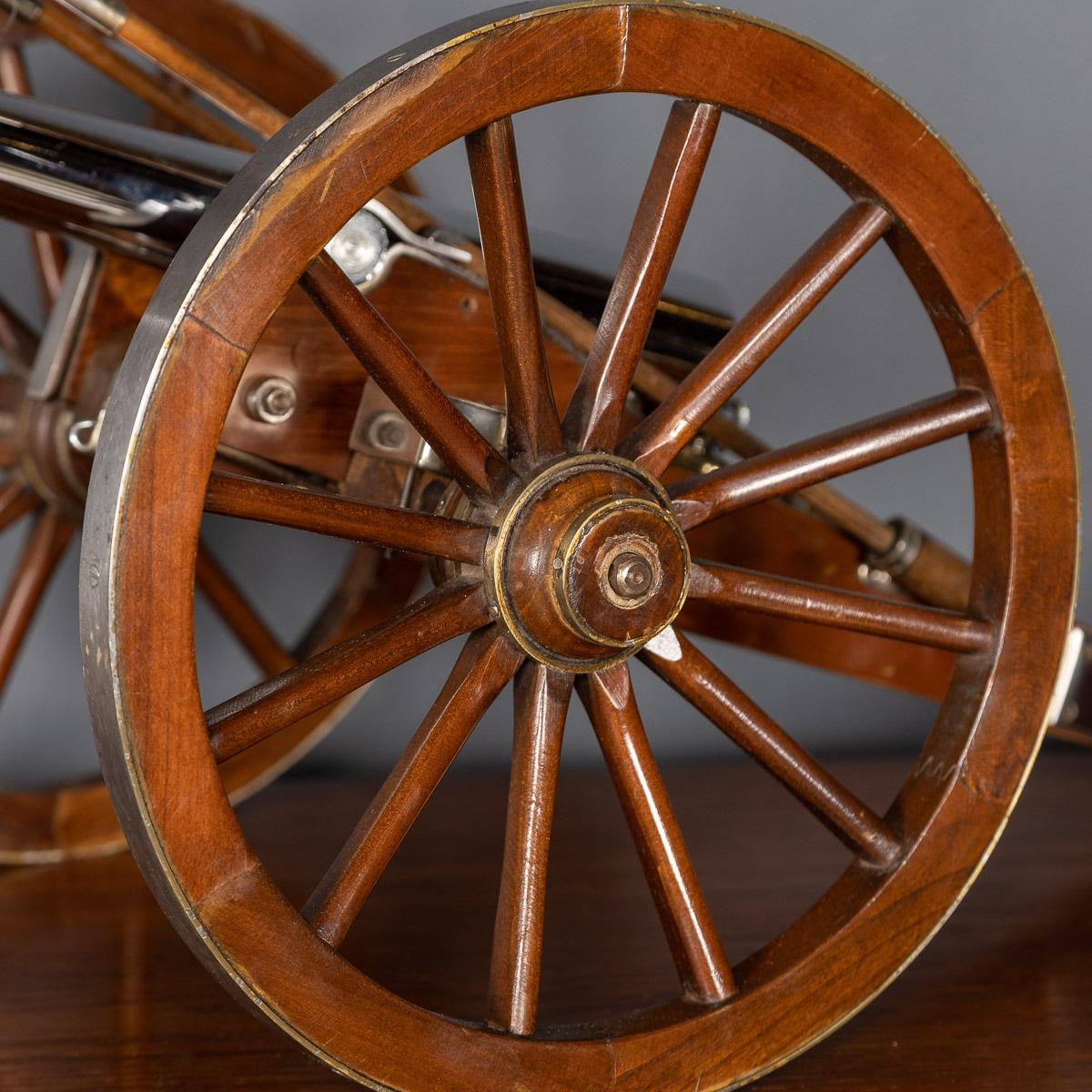 20th Century Model Of A Napoleonic Wars Cannon, c.1950 6