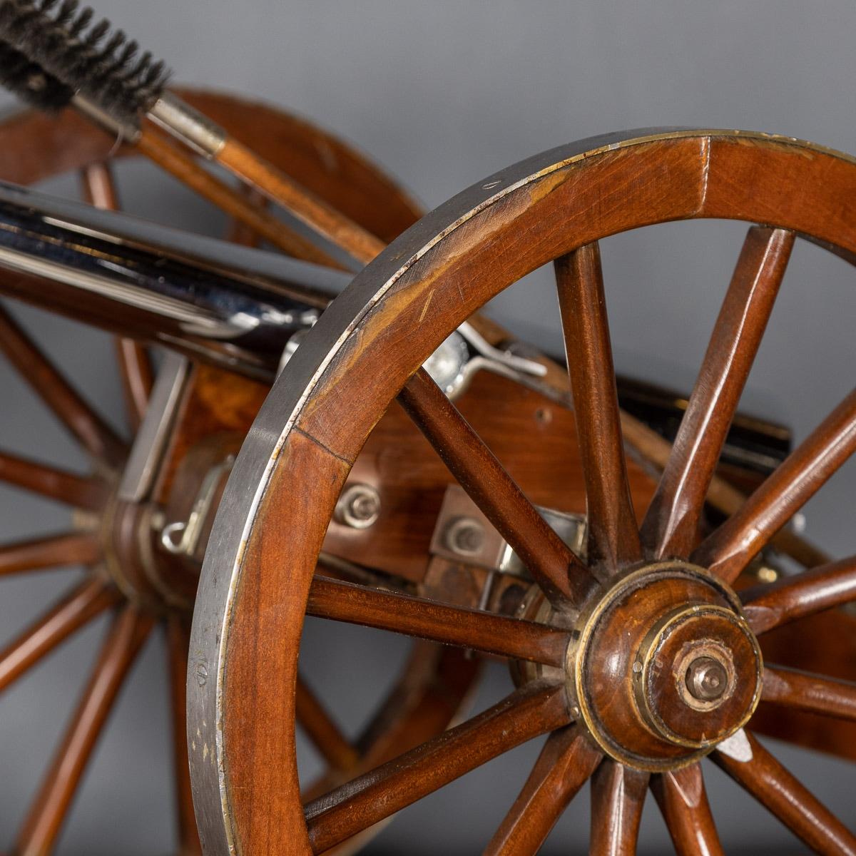 20th Century Model Of A Napoleonic Wars Cannon, c.1950 7