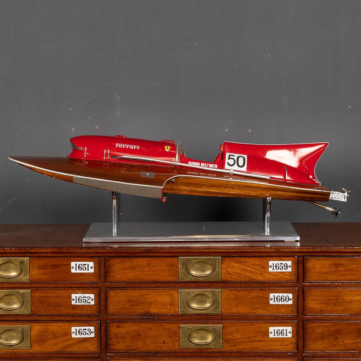 20th Century Model Of The Ferrari 'Arno Xi' Hydroplane, c.1990 2