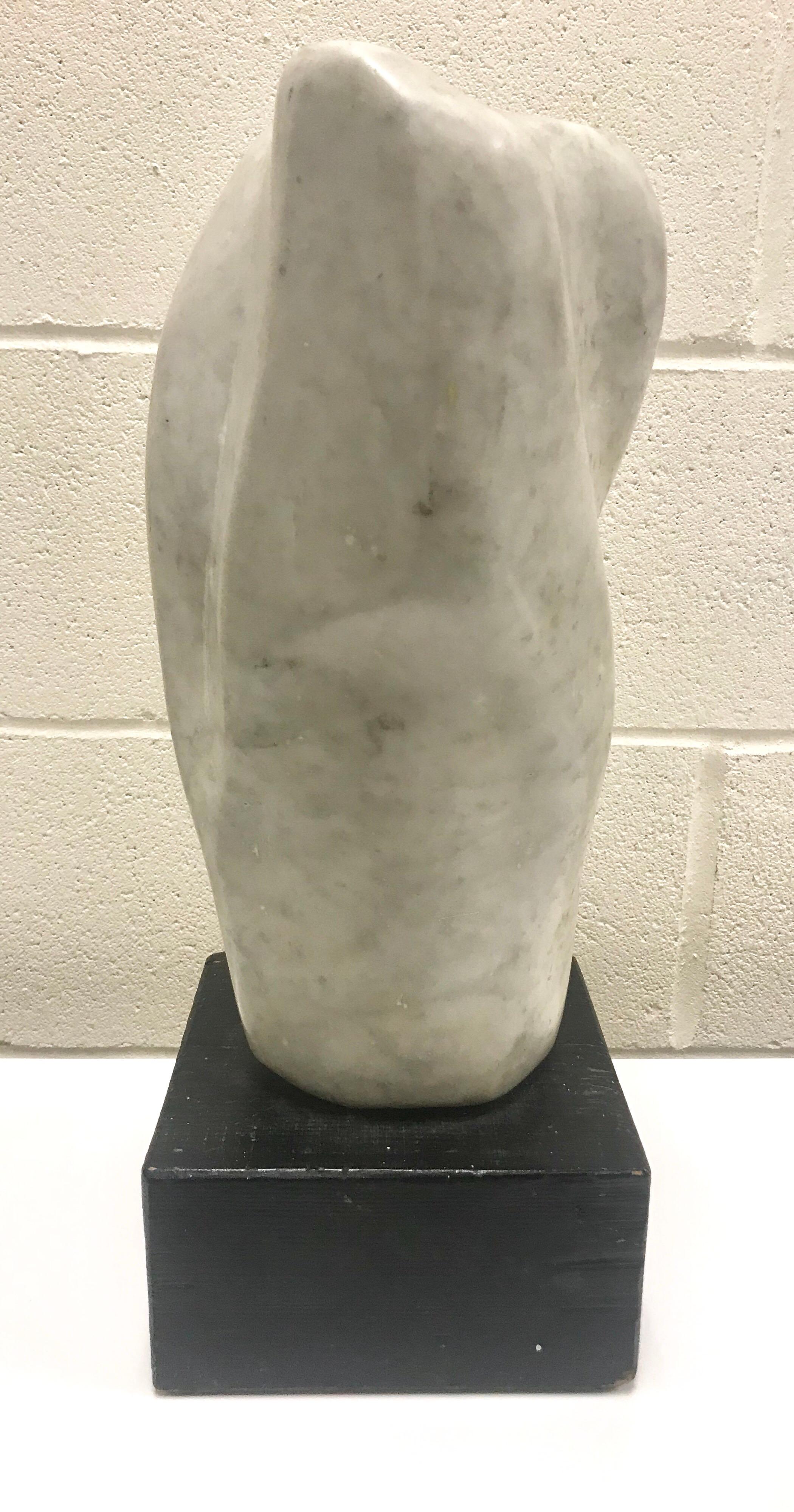 20th Century Modern Art Carrera Marble Sculpture For Sale 6