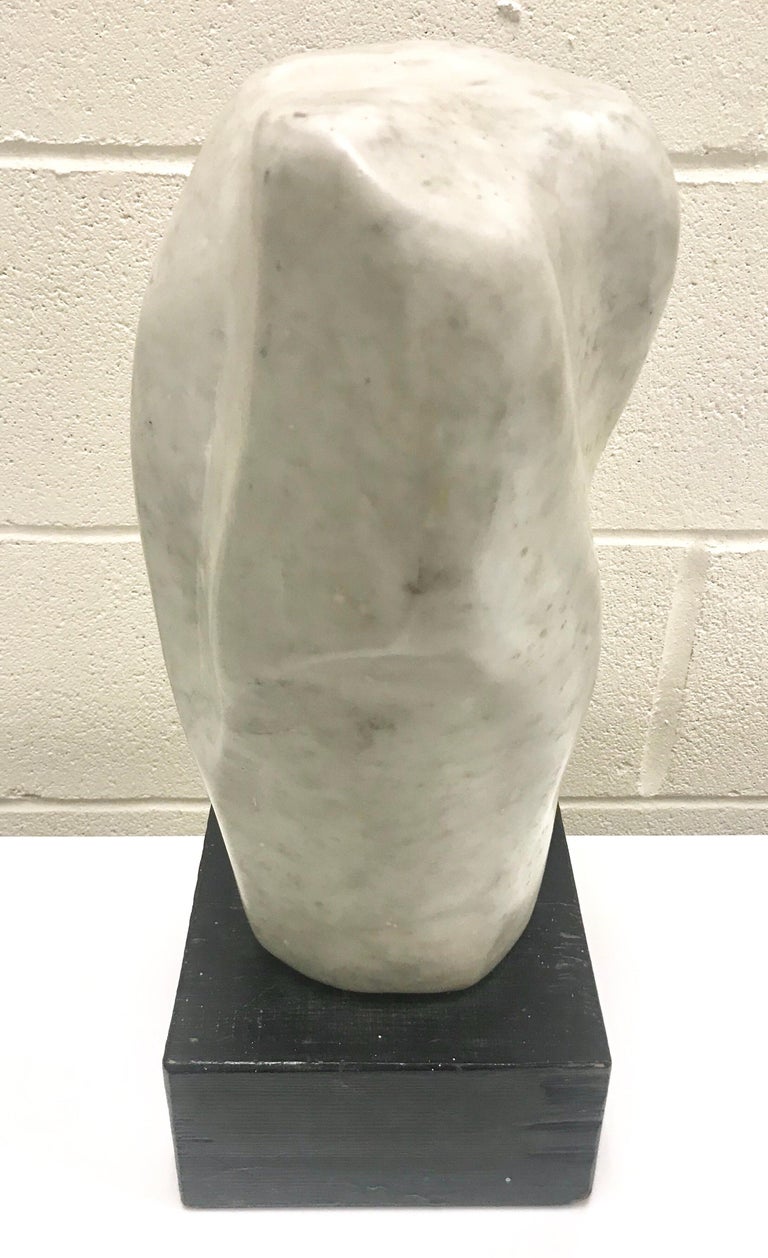 20th Century Modern Art Carrera Marble Sculpture For Sale at 1stDibs