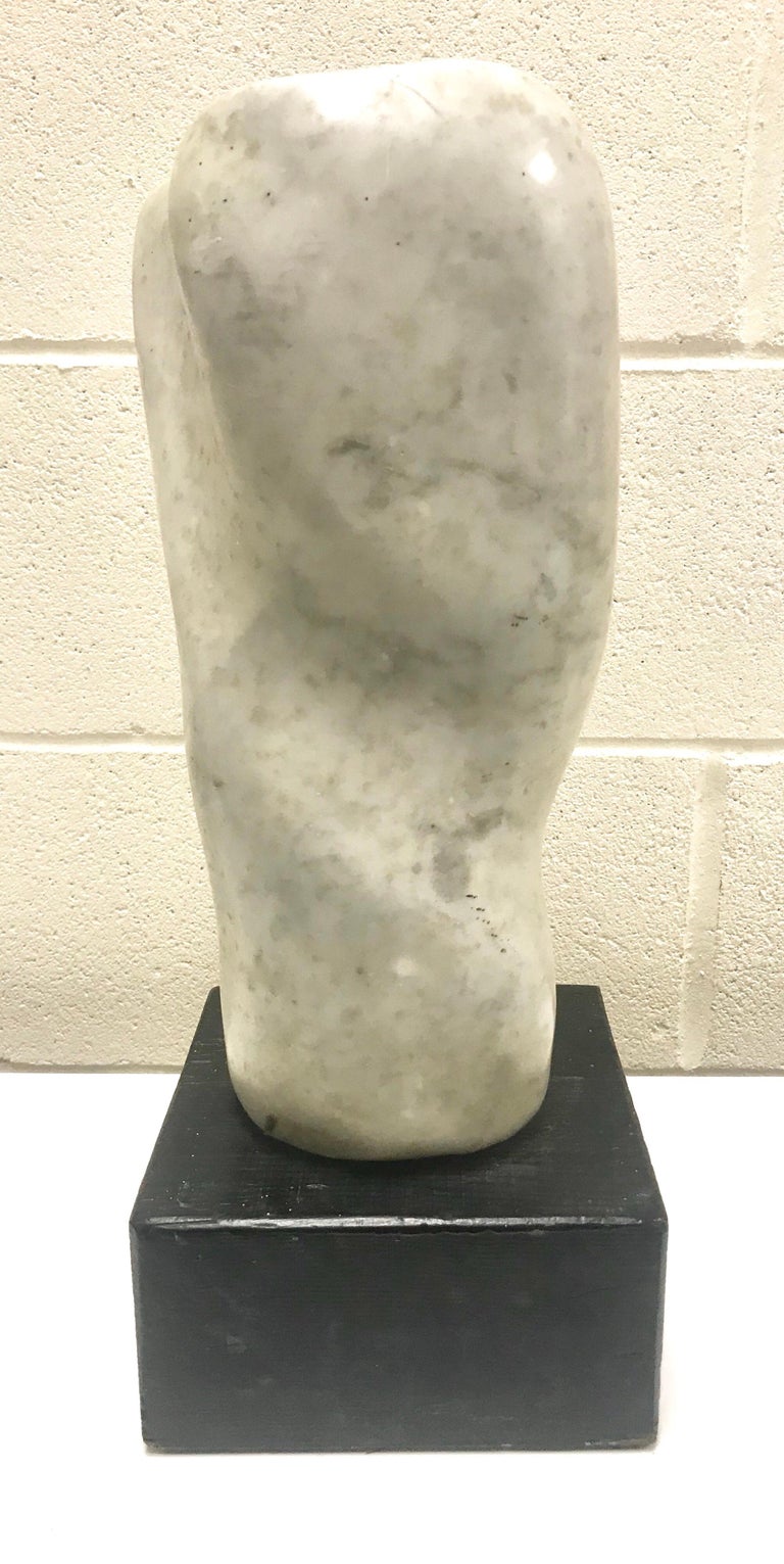 20th Century Modern Art Carrera Marble Sculpture For Sale at 1stDibs
