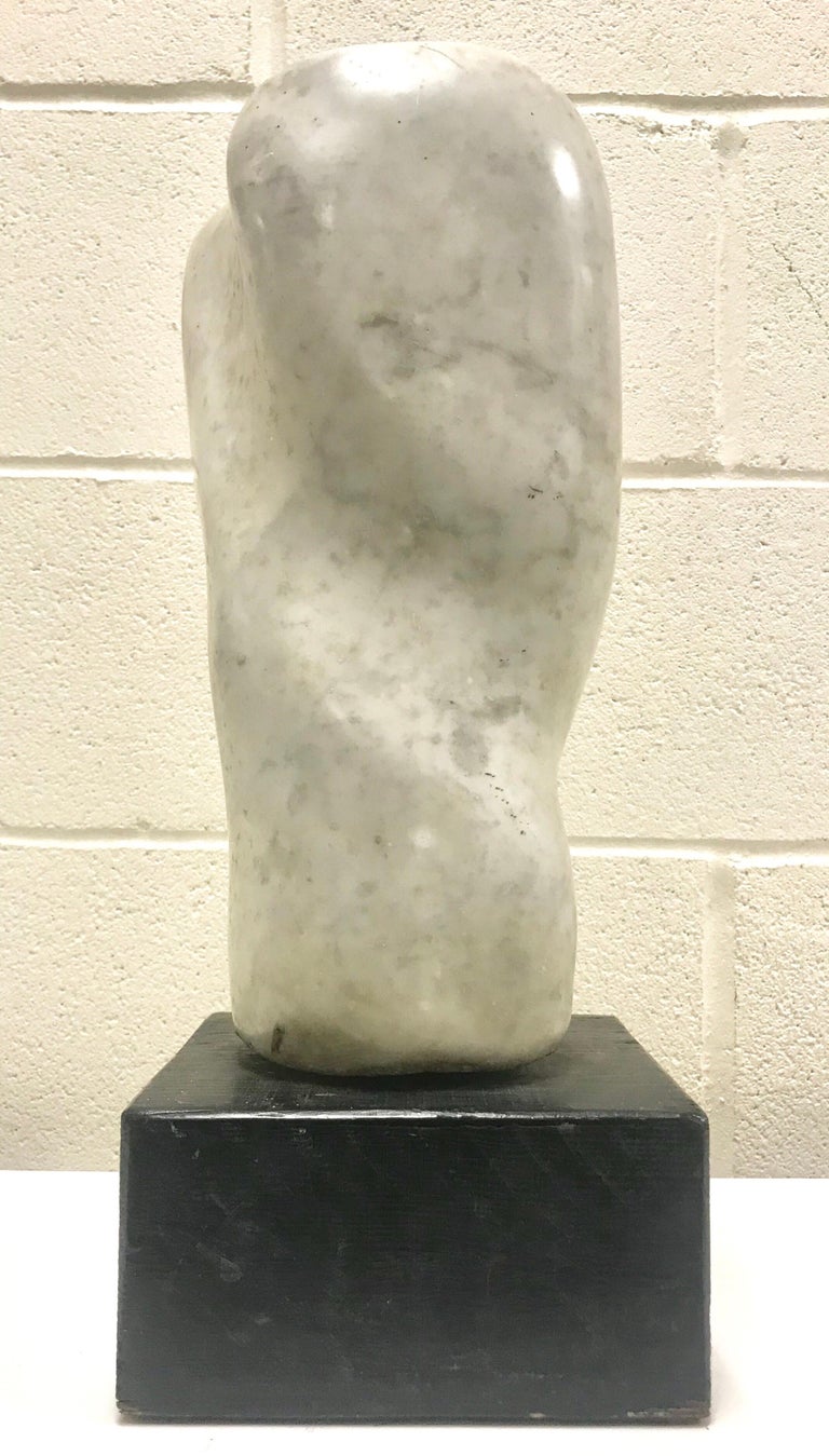 20th Century Modern Art Carrera Marble Sculpture For Sale at 1stDibs