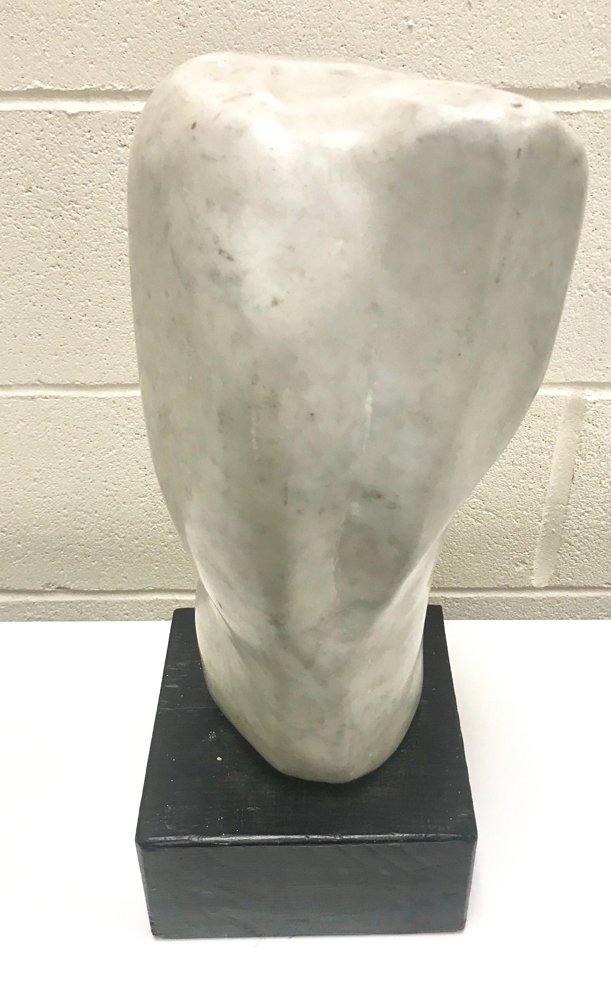 Mid-20th Century 20th Century Modern Art Carrera Marble Sculpture For Sale
