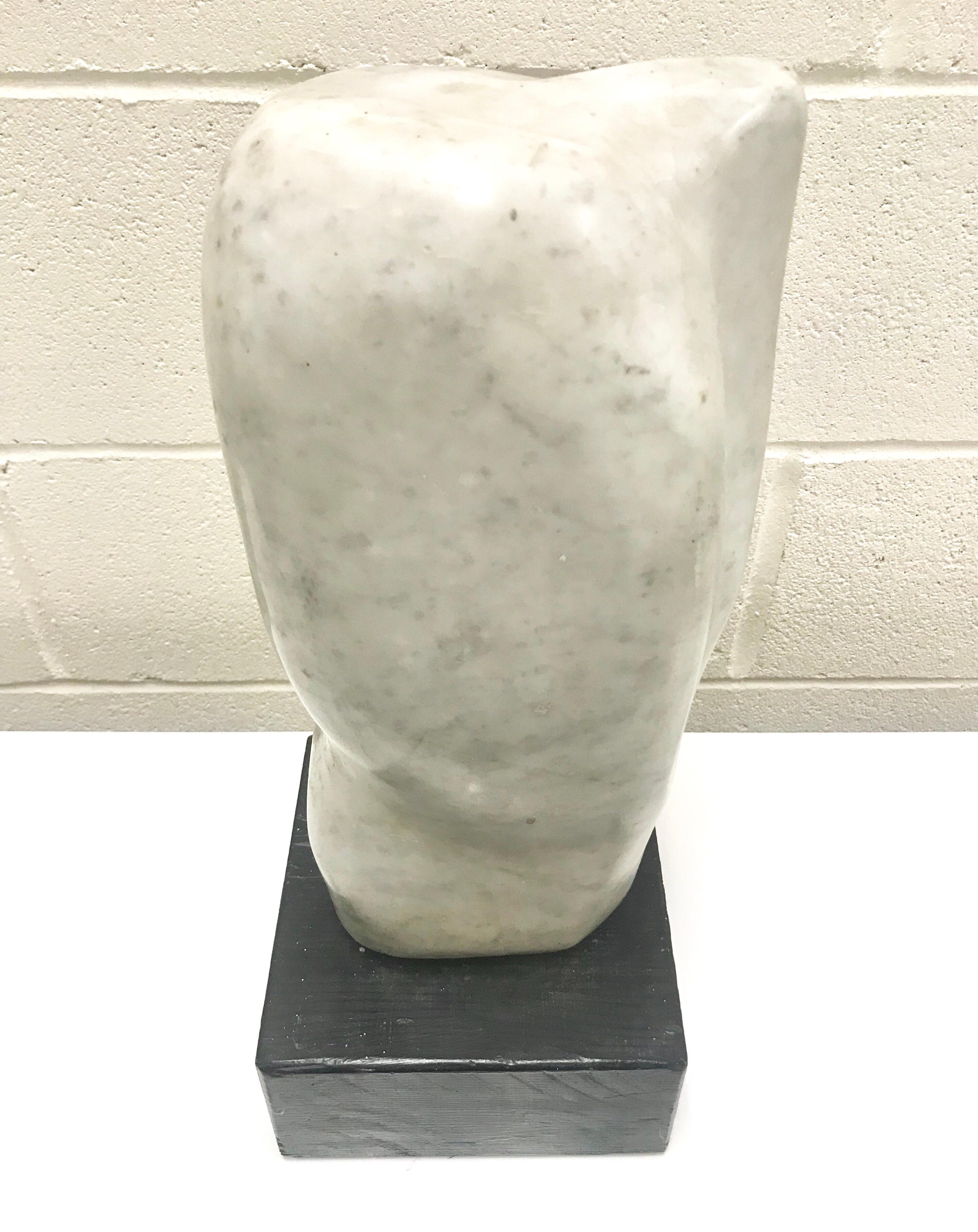 20th Century Modern Art Carrera Marble Sculpture For Sale 2