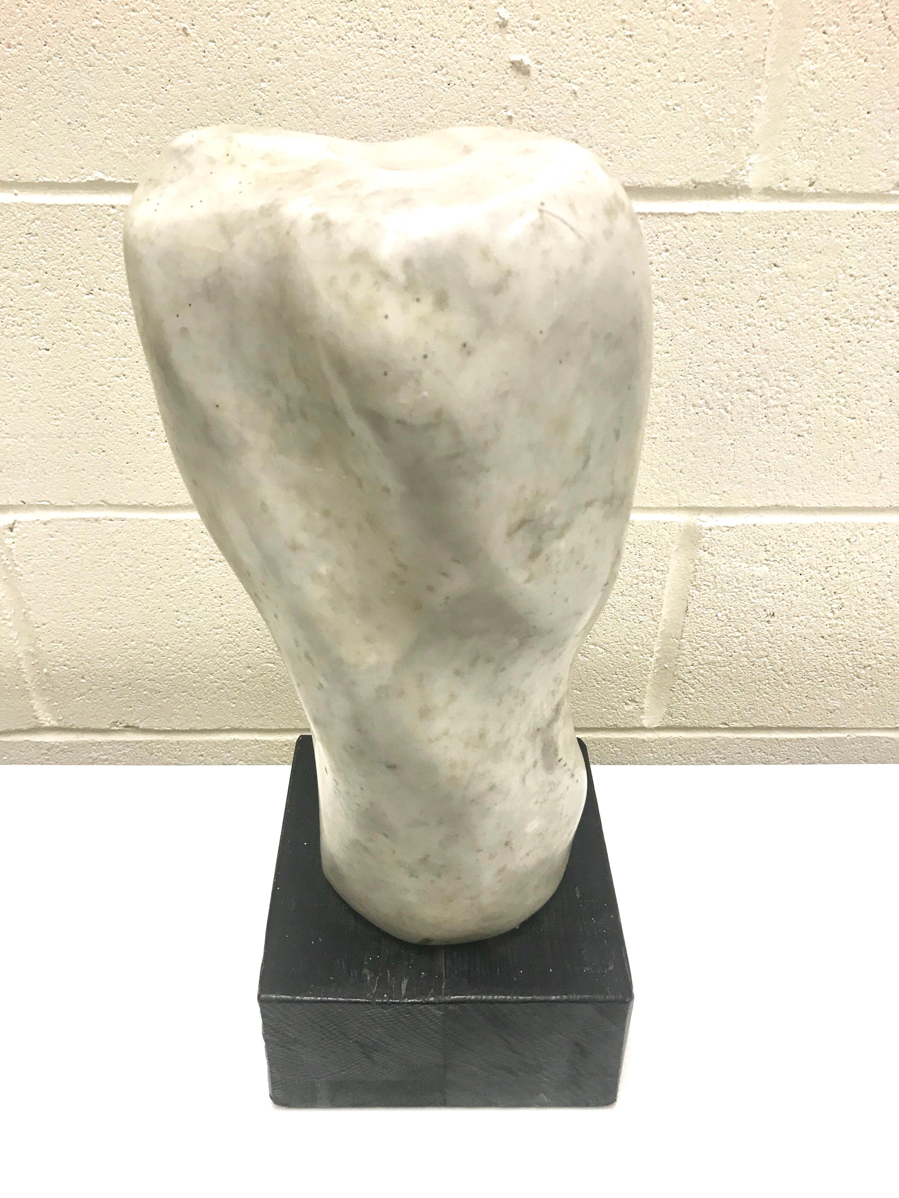 20th Century Modern Art Carrera Marble Sculpture For Sale 5