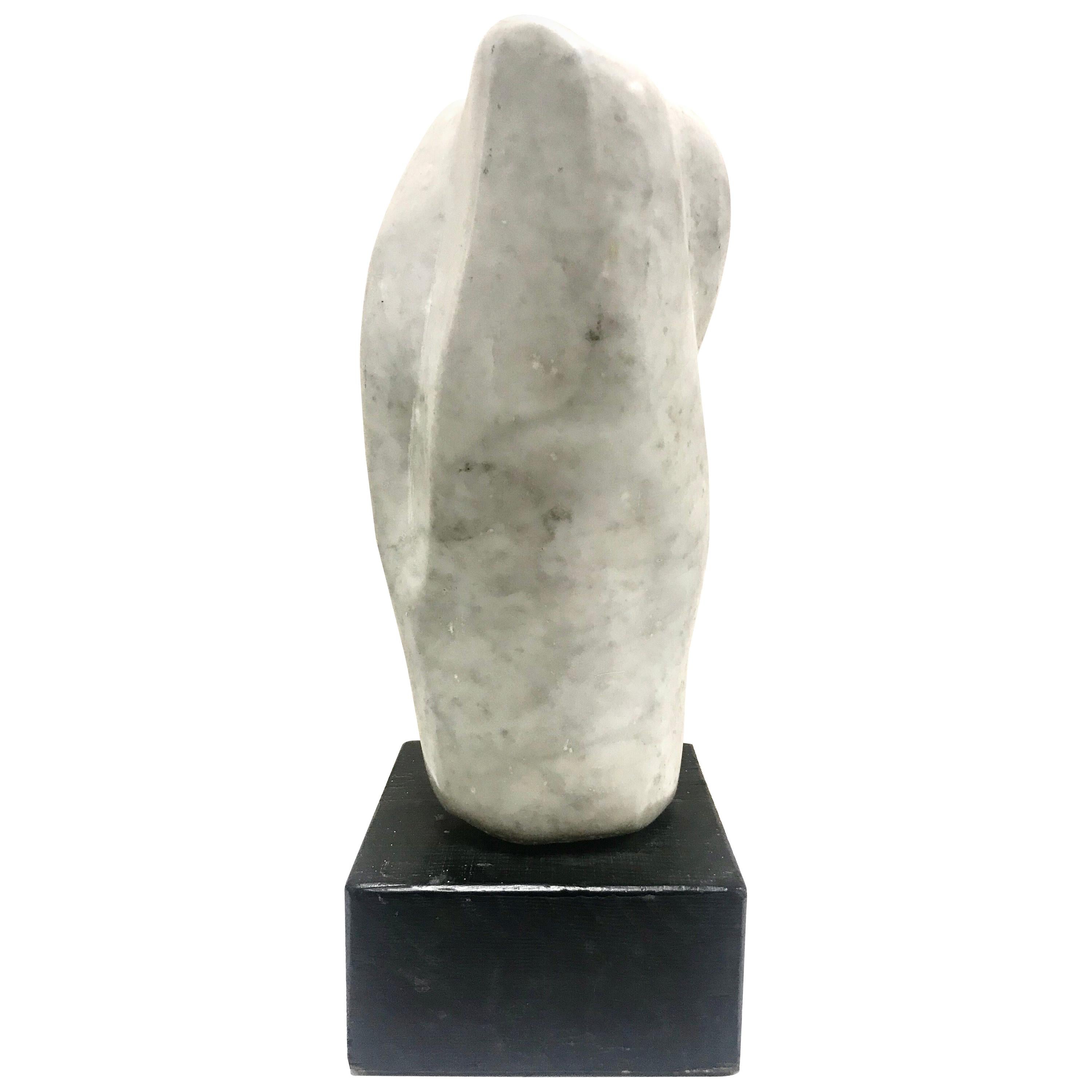 20th Century Modern Art Carrera Marble Sculpture For Sale