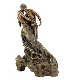 20th Century Modern Brown Patinated Bronze Sculpture