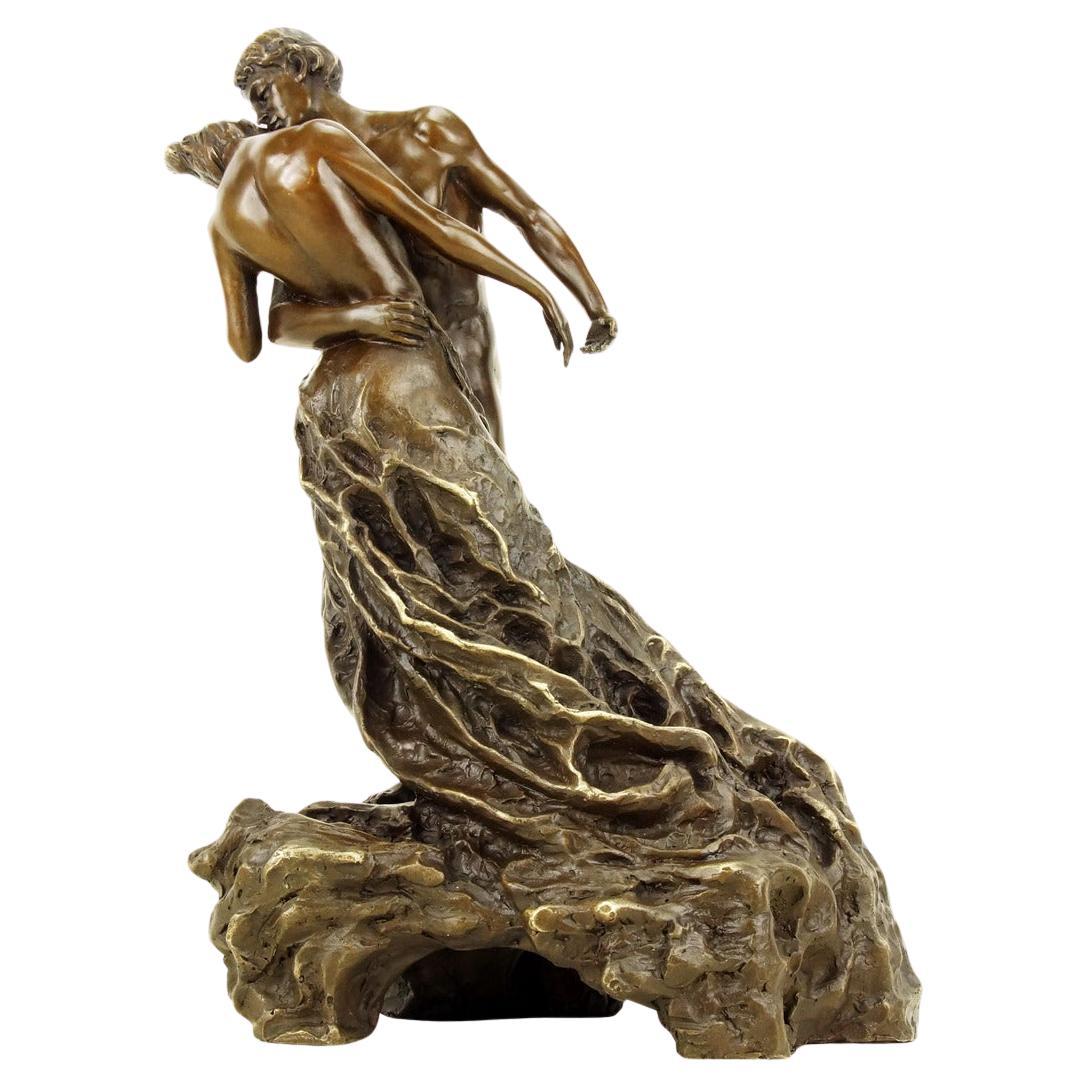 20th Century Modern Brown Patinated Bronze Sculpture