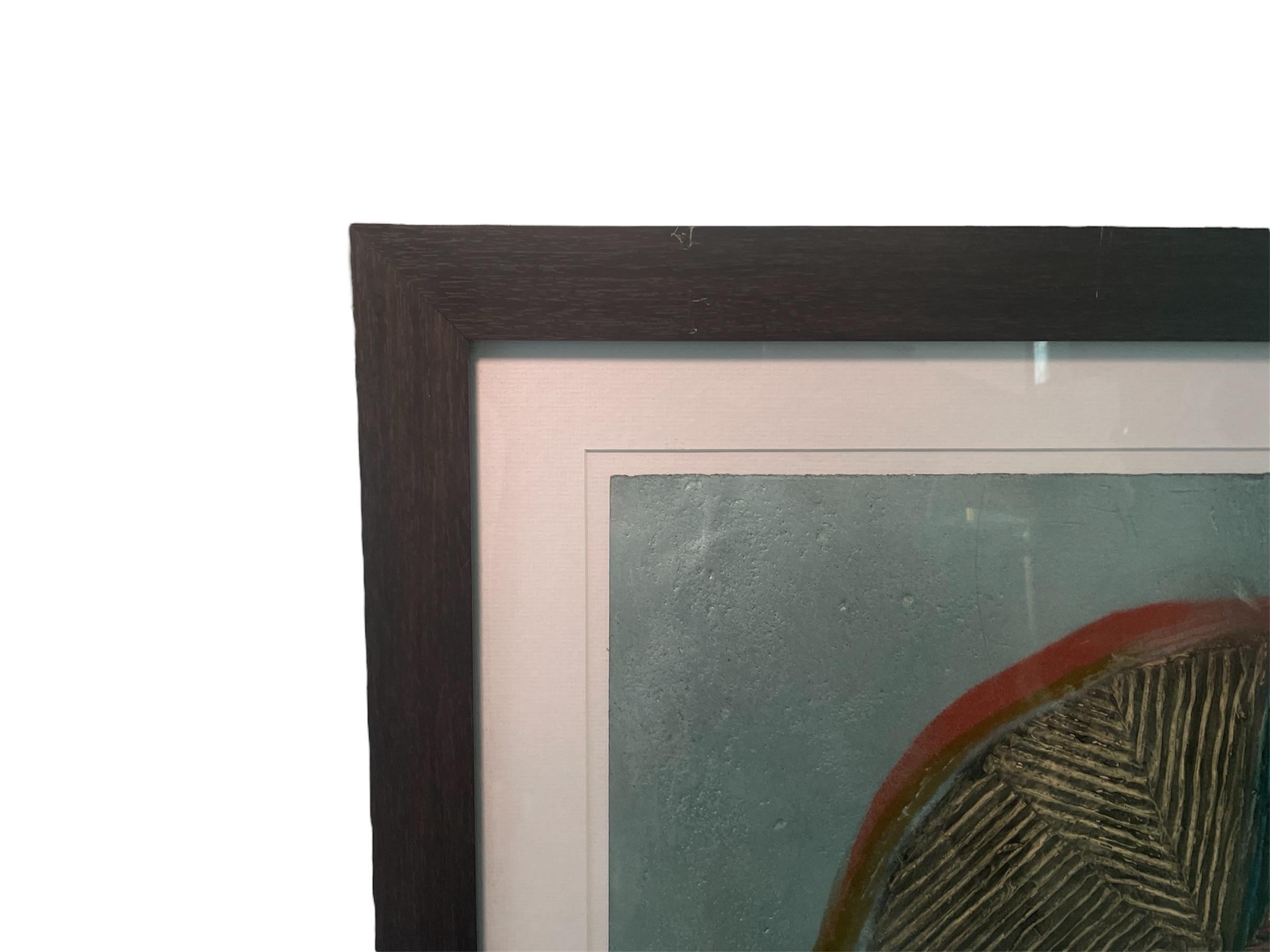 Pittura moderna del XX secolo di una porta ad arco tondo in vendita 5