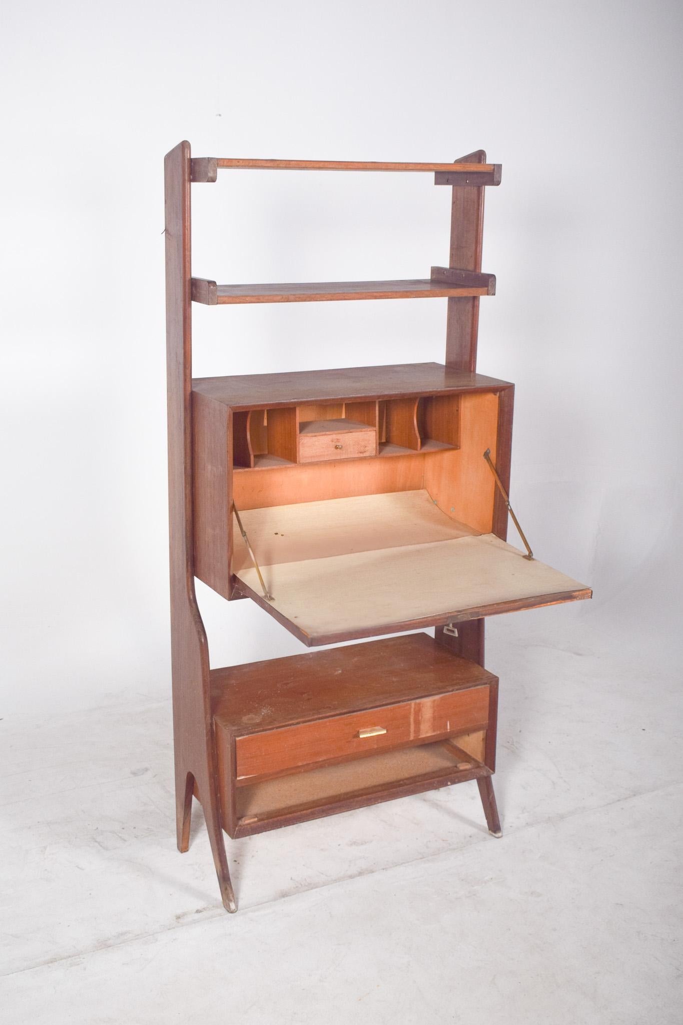 Escritorio modular librería Siglo XX Años 50 en venta 2