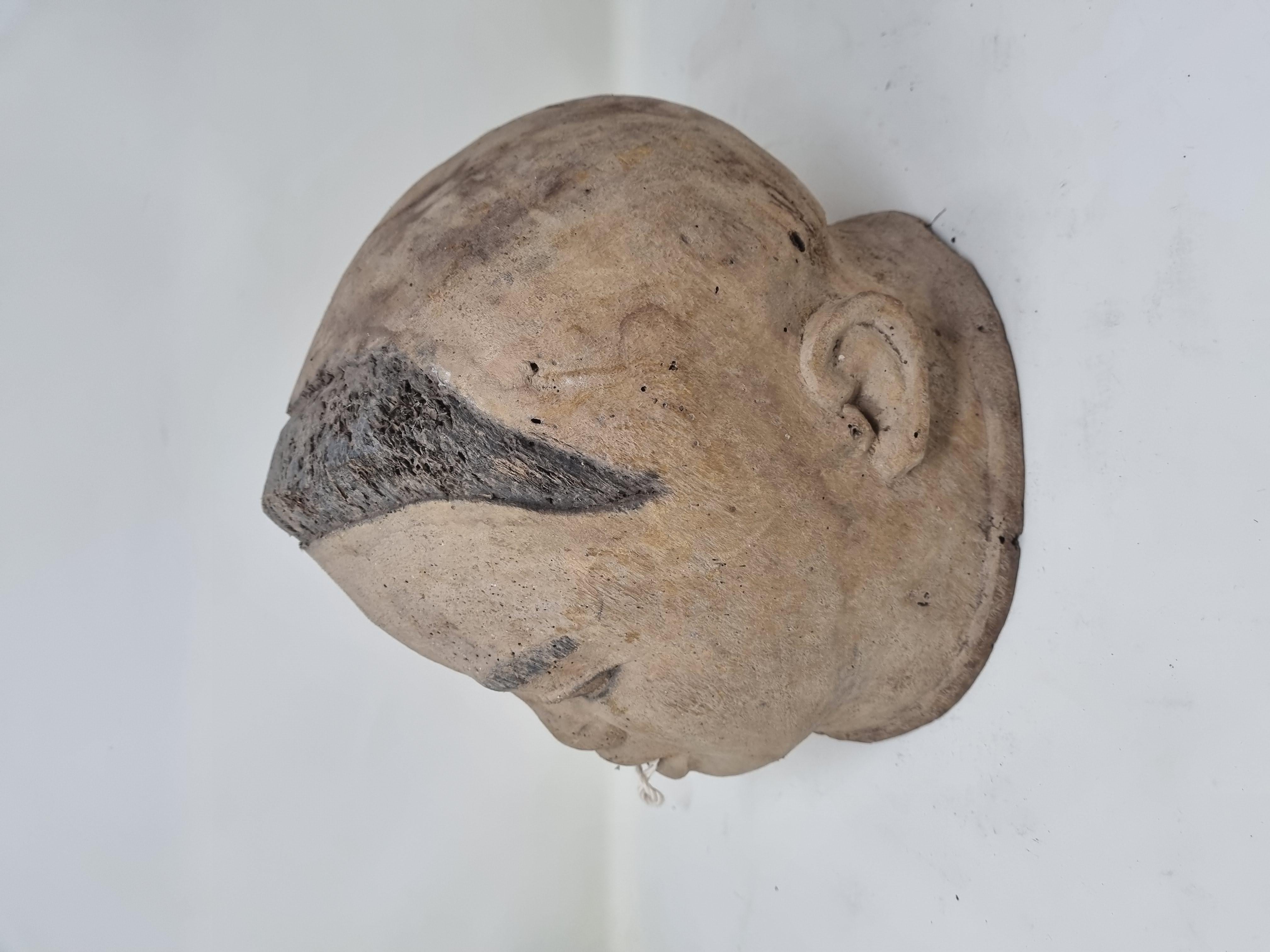 Makonde mask with delicate features
North East of Mozambique 1950s.