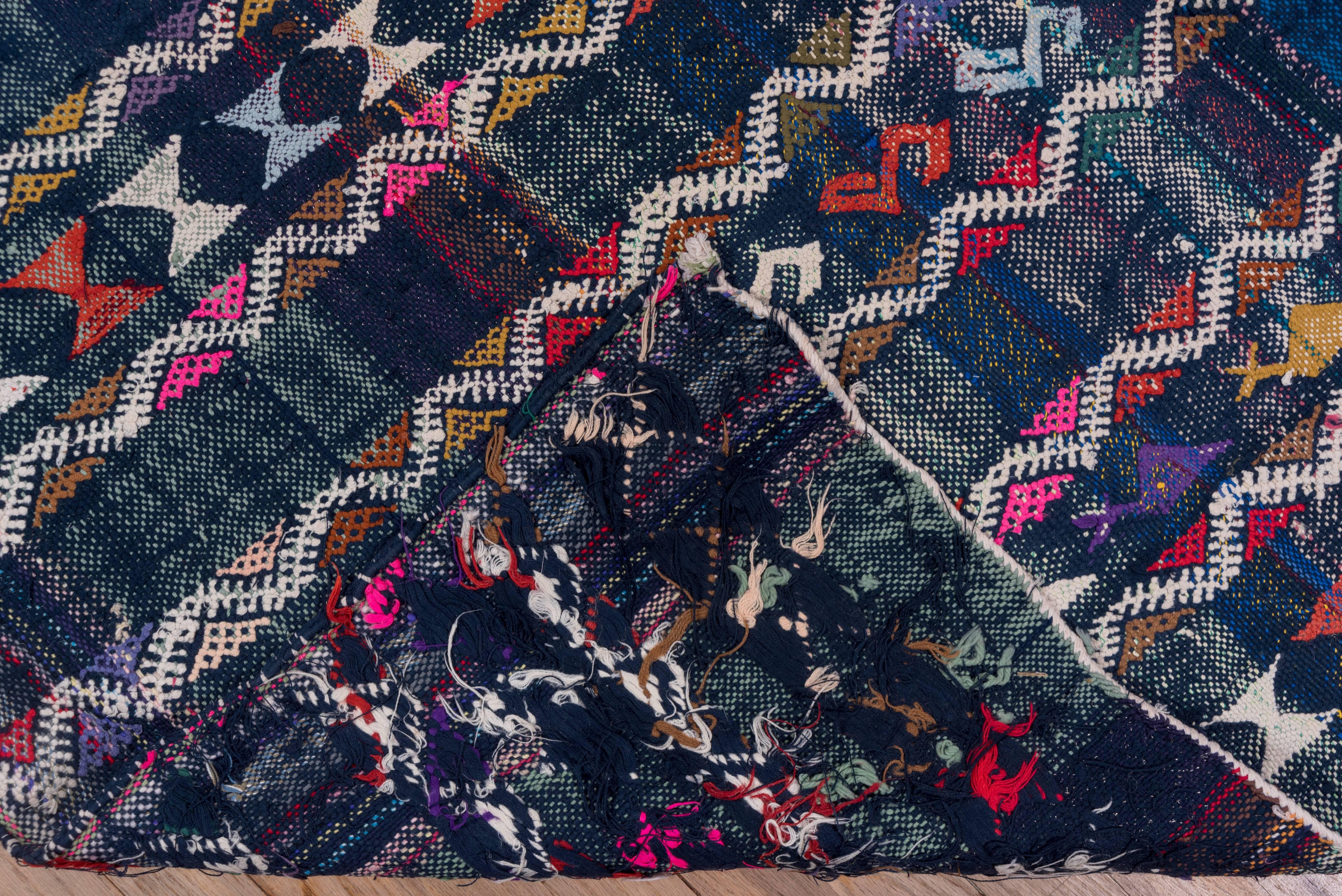 Moroccan 20th Century Morocan Flatweave Carpet For Sale