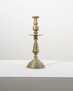 20th Century Moroccan Brass Candlestick