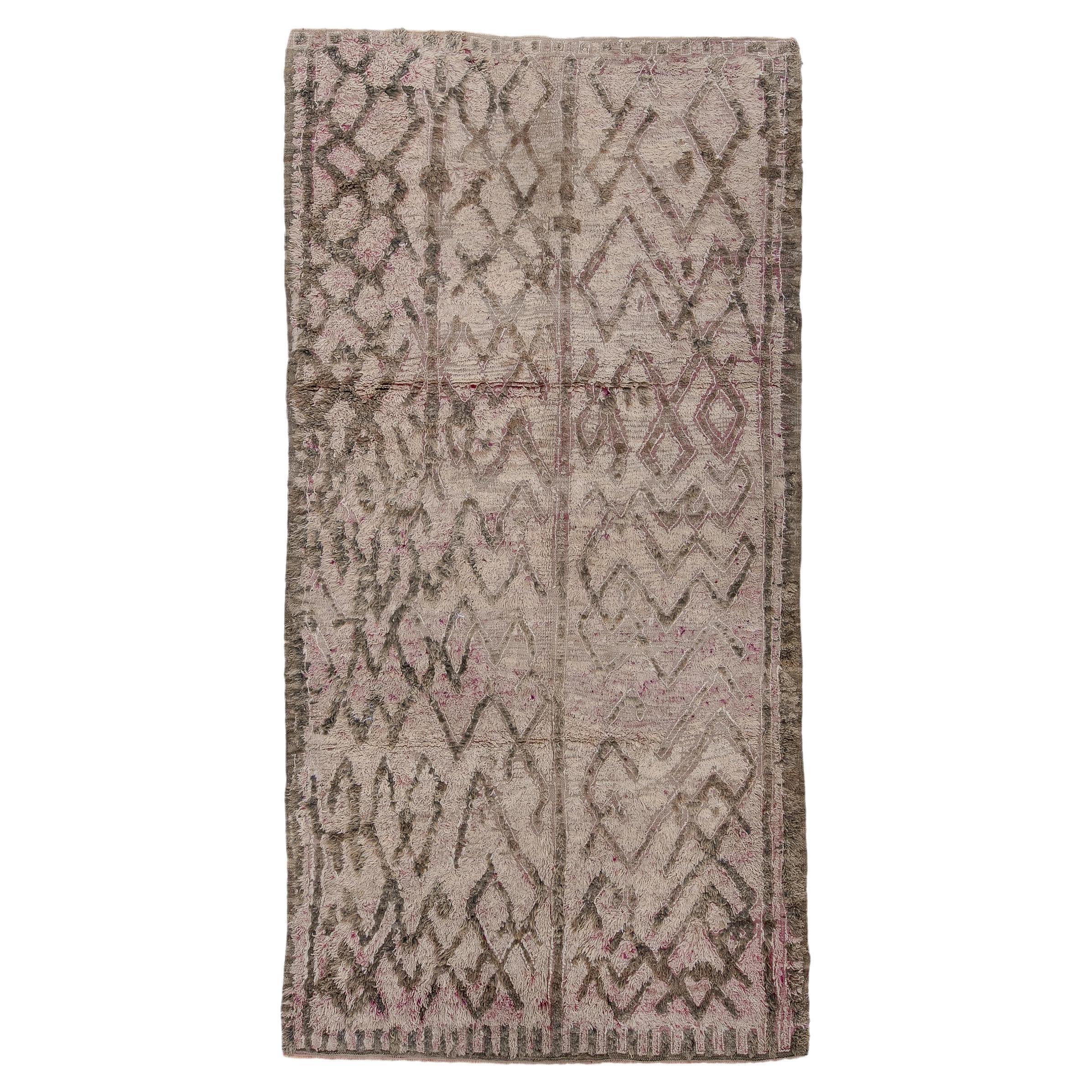 20th Century Moroccan Rug For Sale