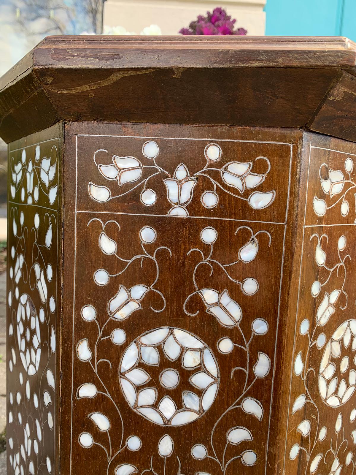 20th Century Moroccan Style Inlaid Drinks Table 5