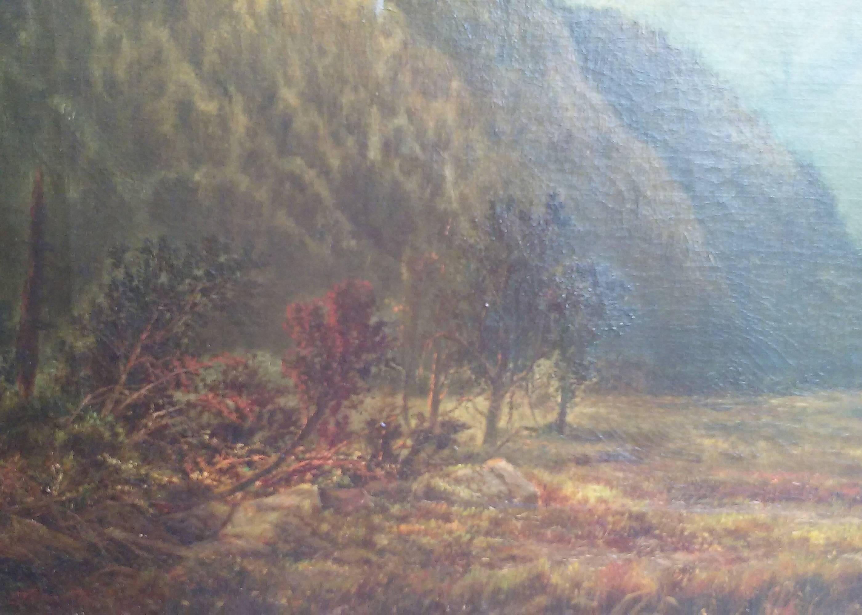 20th Century Mountain Landscape by W.H Hillard 1